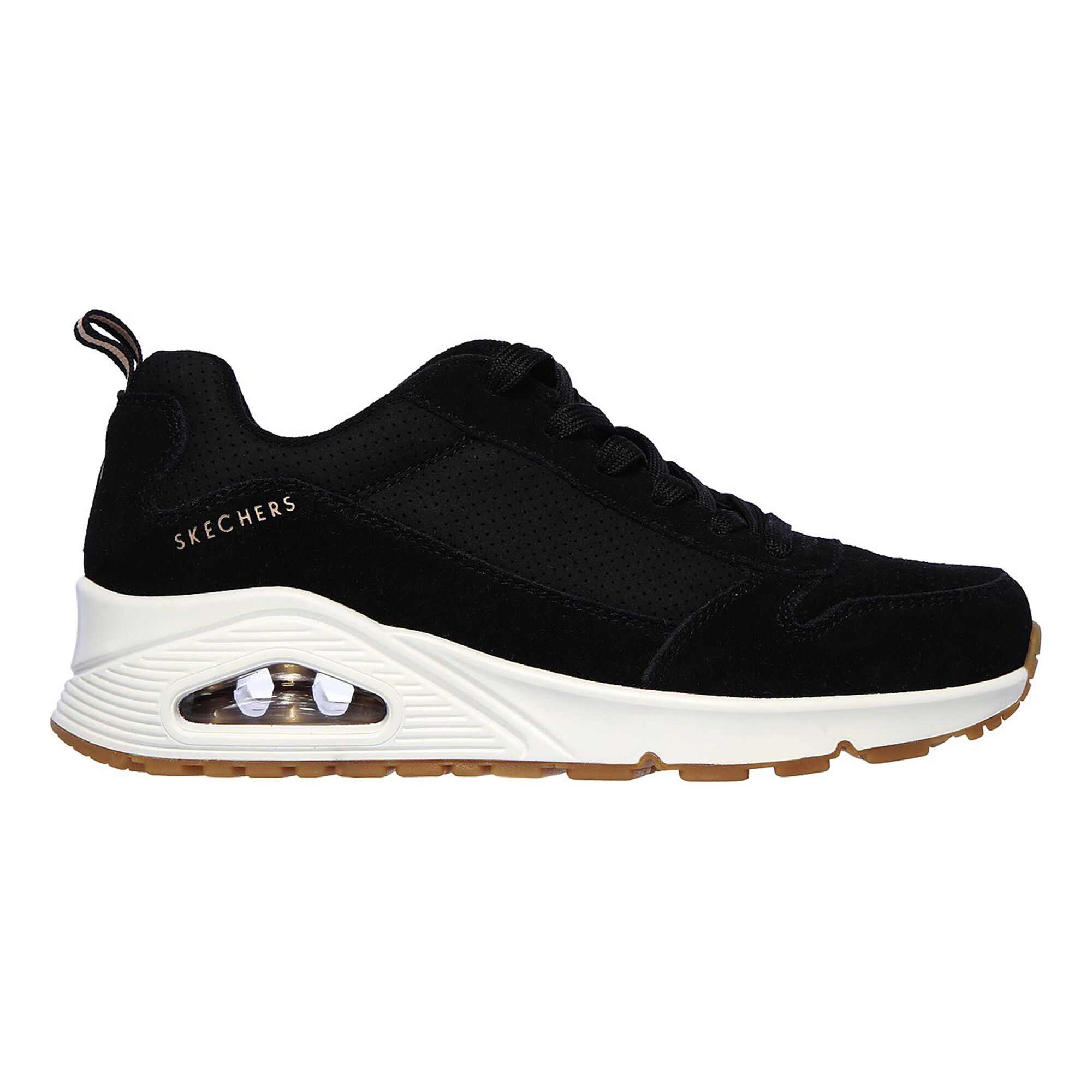 buy Skechers Uno Two For The Show Eomen Sneakers Women - Black, White online | Jogging-Point