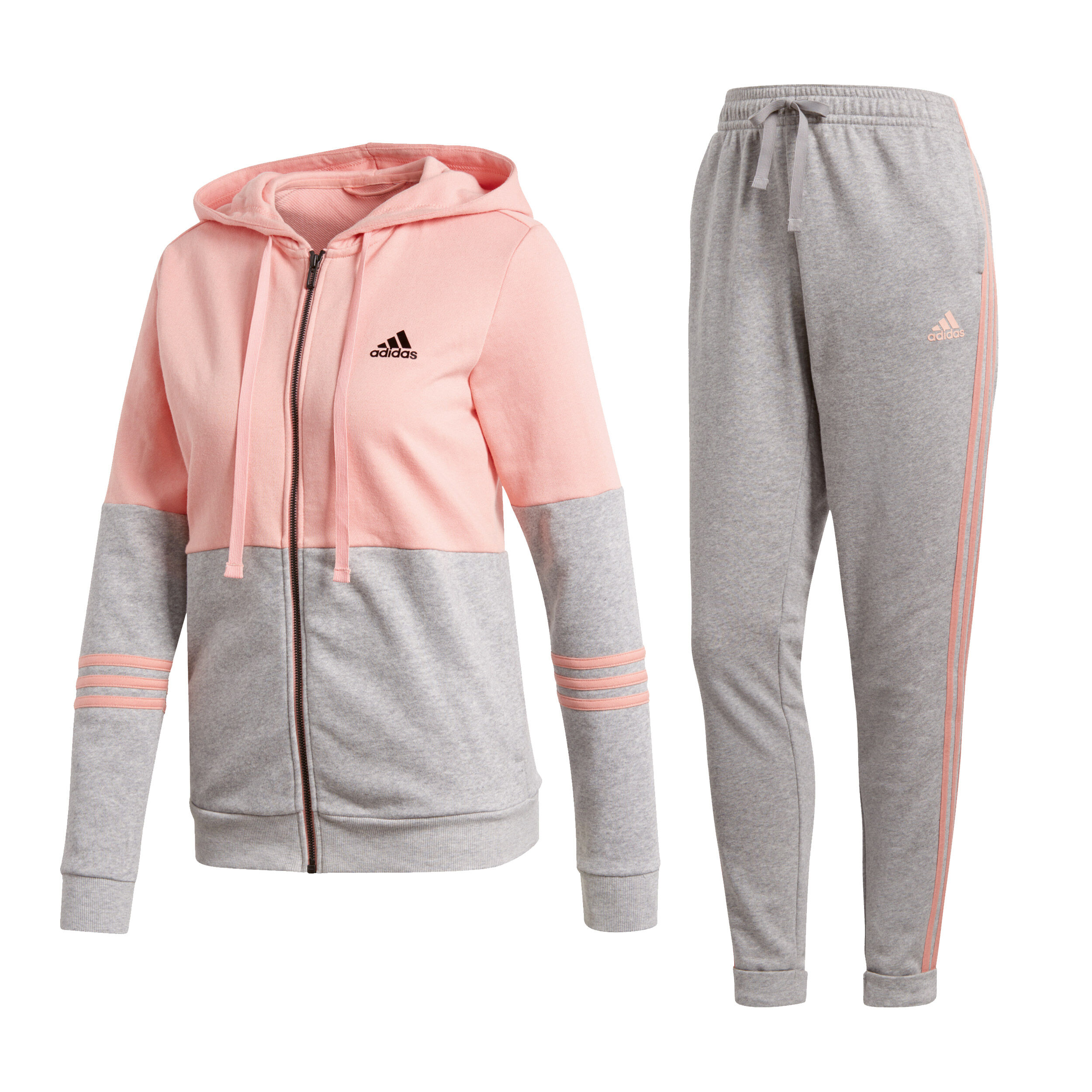 ladies pink adidas tracksuit