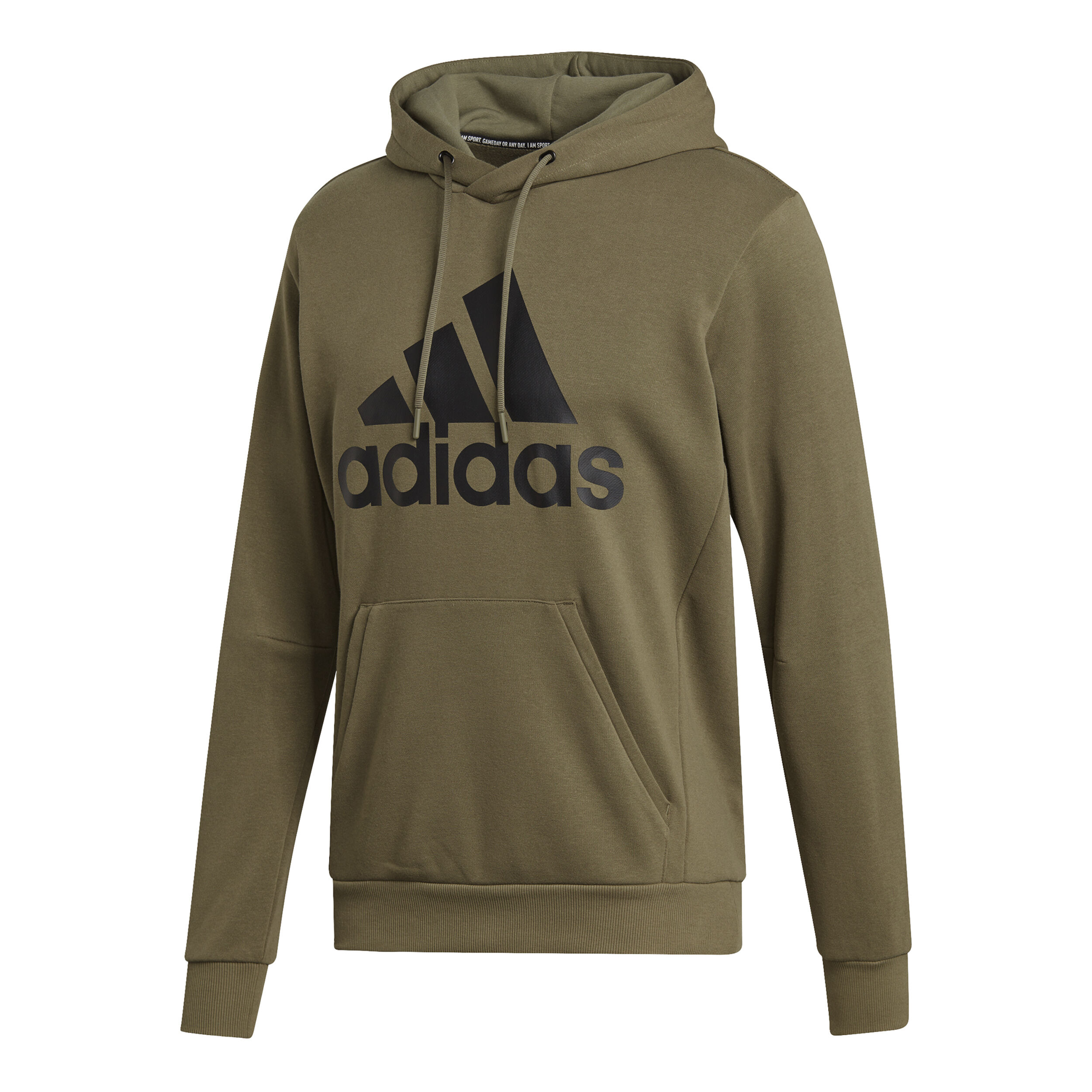 ЗИП худи adidas Essentials. Adidas badge of Sport худи.